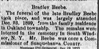 Beebe, Bradley